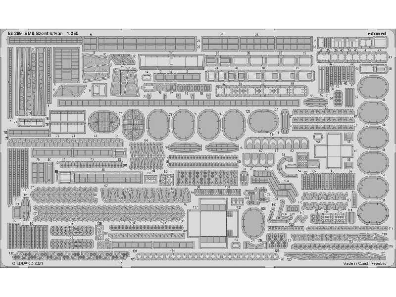 SMS Szent István 1/350 - zdjęcie 1