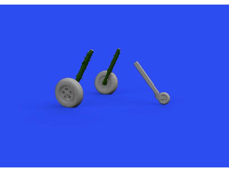 Spitfire Mk. V wheels 1/48 - Eduard - zdjęcie 1 Spitfire Mk. V wheels 1/48 - Eduard - zdjęcie 1