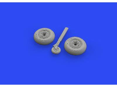 Spitfire Mk. V wheels 1/48 - Eduard - zdjęcie 2