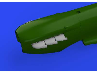 Spitfire Mk. V three-stacks exhausts rounded 1/48 - Eduard - zdjęcie 5