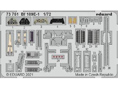 Bf 109E-1 1/72 - zdjęcie 1