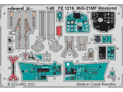 MiG-21MF Weekend 1/48 - zdjęcie 1