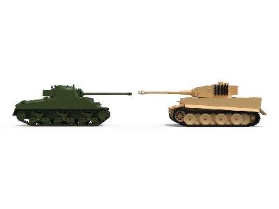 Classic Conflict Tiger 1 vs Sherman Firefly - zestaw podarunkowy - zdjęcie 2