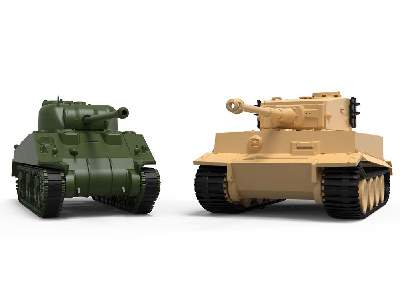 Classic Conflict Tiger 1 vs Sherman Firefly - zestaw podarunkowy - zdjęcie 5