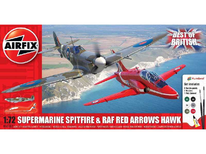 Best of British Spitfire and Hawk - zestaw podarunkowy - zdjęcie 1