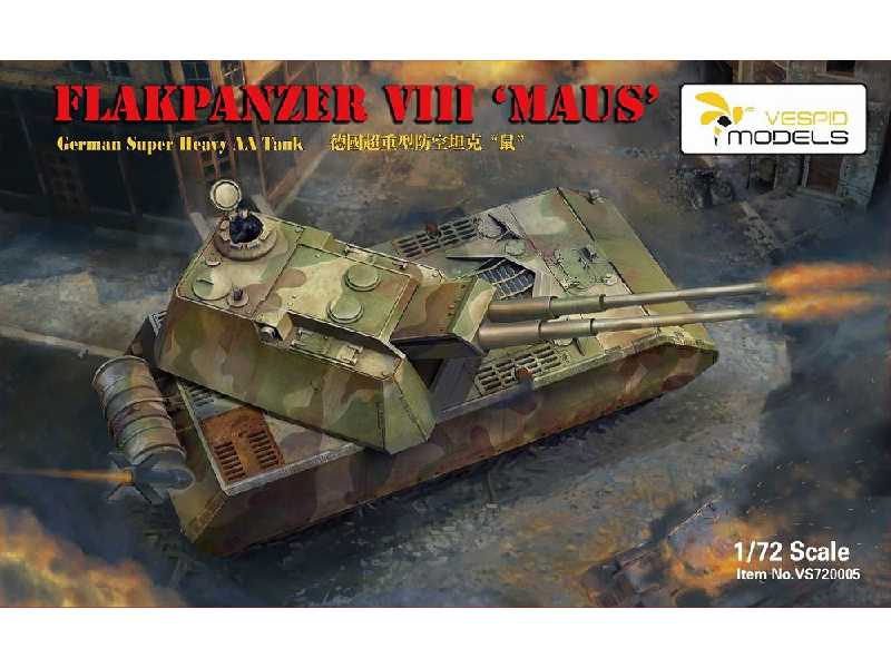 Flakpanzer VIII Maus - German Super Heavy AA Tank - zdjęcie 1 Flakpanzer VIII Maus - German Super Heavy AA Tank - zdjęcie 1