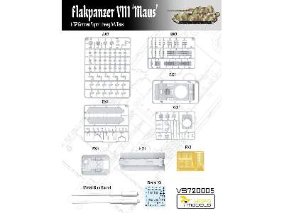 Flakpanzer VIII Maus - German Super Heavy AA Tank  - zdjęcie 2