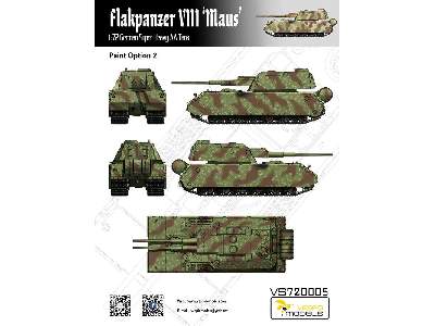 Flakpanzer VIII Maus - German Super Heavy AA Tank  - zdjęcie 8