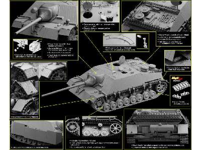 Jagdpanzer IV L/70(V) w/Zimmerit Aug 1944 Production - zdjęcie 2