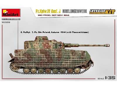 Pz.Kpfw.Iv Ausf. J Nibelungenwerk śr. produckcja Z WNĘTRZEM - zdjęcie 6