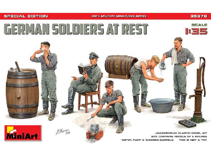 German Soldiers At Rest. Special Edition - zdjęcie 1 German Soldiers At Rest. Special Edition - zdjęcie 1
