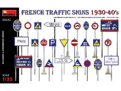 French Traffic Signs 1930-40’s - zdjęcie 1