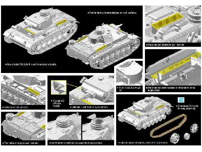 Czołg niemiecki Pz.Kpfw. III Ausf. N DAK - zdjęcie 2