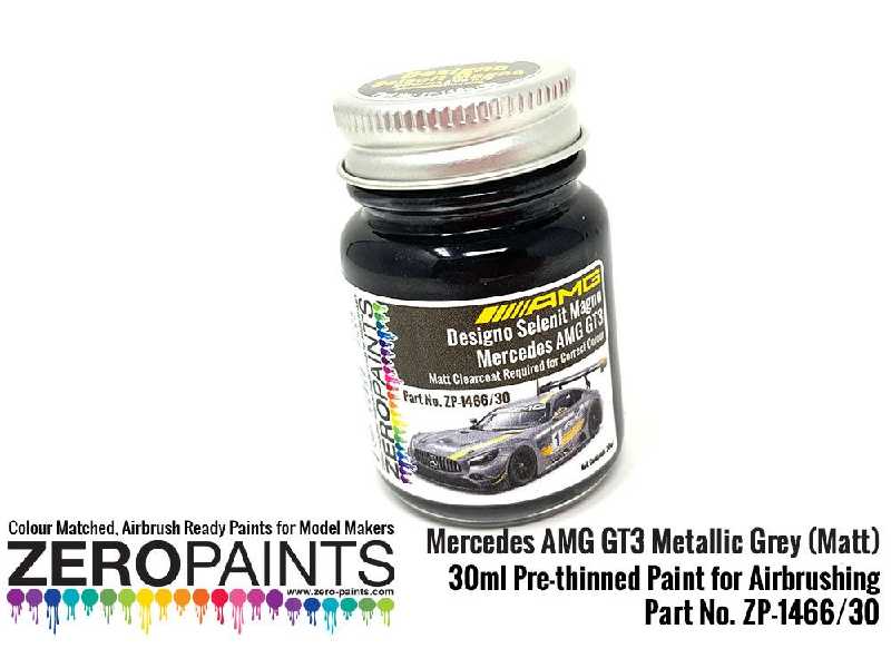 1466 Mercedes Amg Gt3 Metallic Grey - zdjęcie 1 1466 Mercedes Amg Gt3 Metallic Grey - zdjęcie 1
