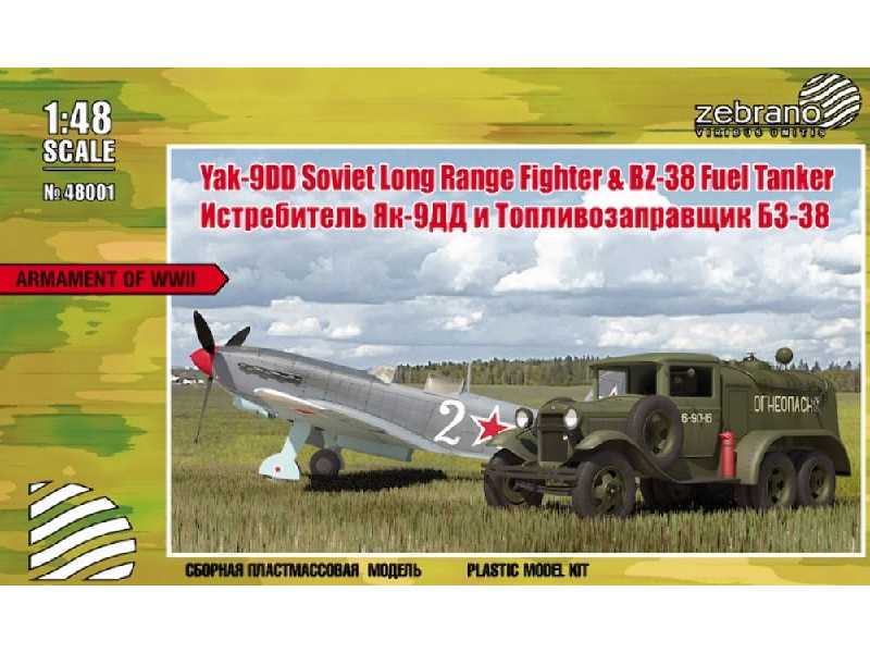 Yak-9dd Soviet Long Range Fighter & Bz-38 Fuel Tanker - zdjęcie 1 Yak-9dd Soviet Long Range Fighter & Bz-38 Fuel Tanker - zdjęcie 1