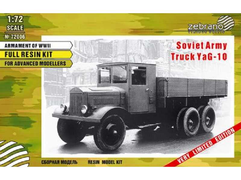 Soviet Army Truck Yag-10 - zdjęcie 1 Soviet Army Truck Yag-10 - zdjęcie 1