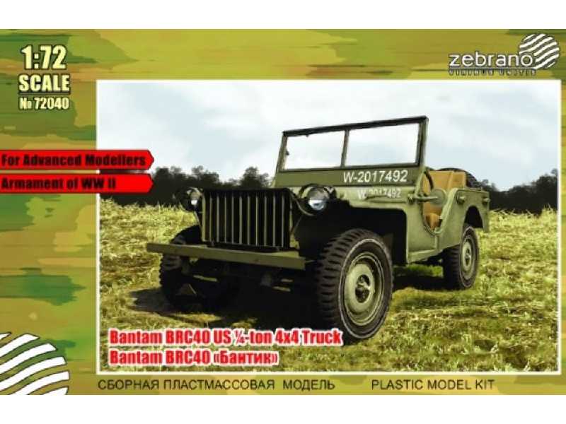 Bantam Brc-40 US 1/4-ton 4x4 Truck - zdjęcie 1 Bantam Brc-40 US 1/4-ton 4x4 Truck - zdjęcie 1
