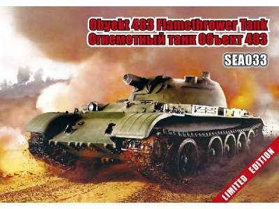 Obyekt 483 Flamethrower Tank - zdjęcie 1