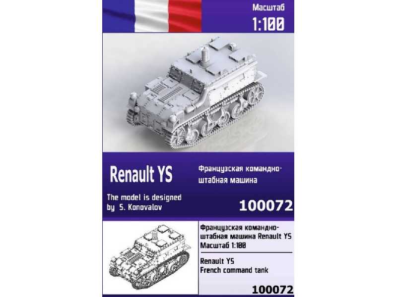 Renault Ys - zdjęcie 1 Renault Ys - zdjęcie 1