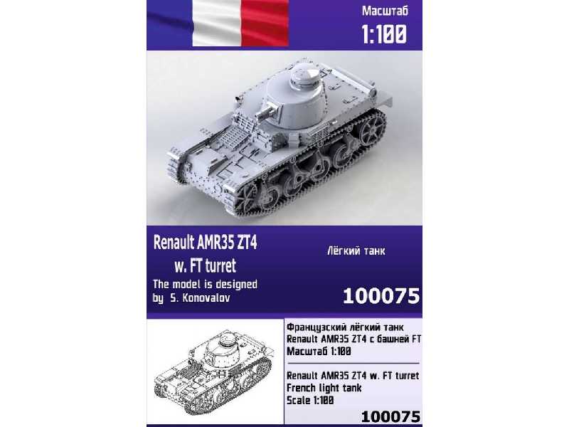 Renault Amr35 Zt4 W. Ft Turret - zdjęcie 1 Renault Amr35 Zt4 W. Ft Turret - zdjęcie 1