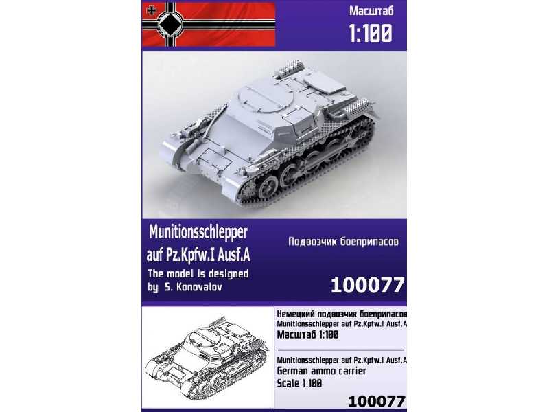 Munitionsschlepper Auf Pz.Kpfw.I Ausf.A - zdjęcie 1 Munitionsschlepper Auf Pz.Kpfw.I Ausf.A - zdjęcie 1