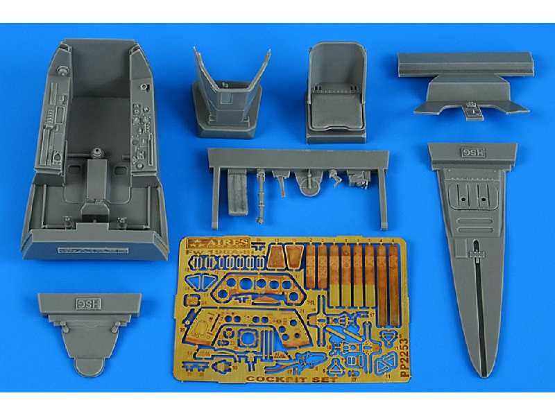 Fw 190A-8 cockpit set  - zdjęcie 1