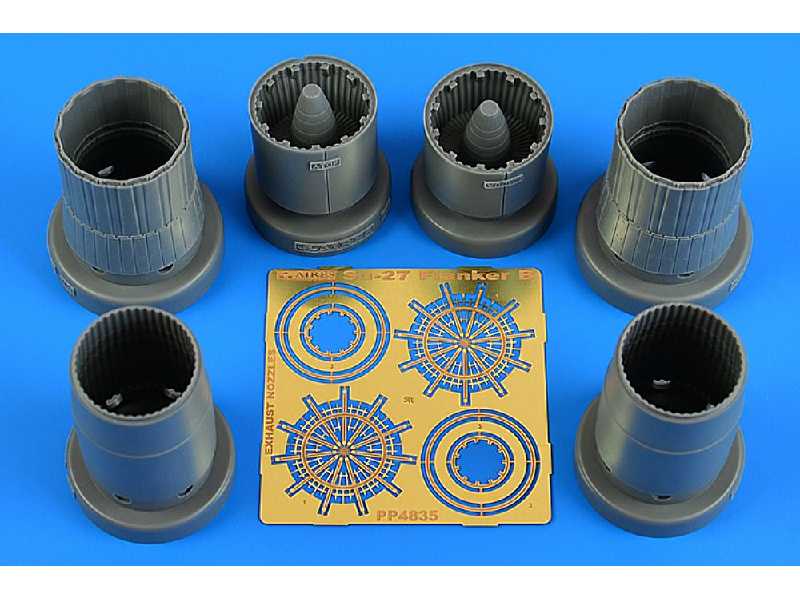 Su-27 Flanker B exhaust nozzles - zdjęcie 1 Su-27 Flanker B exhaust nozzles - zdjęcie 1