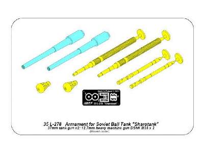 Uzbrojenie do radzieckiego czołgu kulowego Sharotank - zdjęcie 13