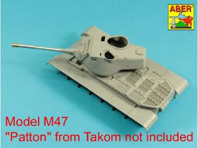 Lufa 90 mm M-36 z cylindrycznym hamulcem do M47 Patton - zdjęcie 6