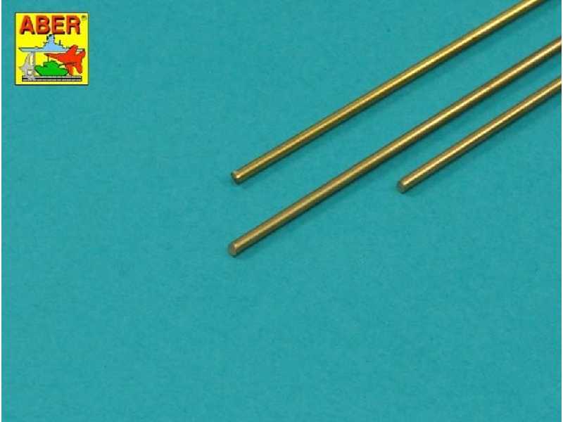 Pręty mosiężne fi 1,5mm długość 245mm x 3 szt. - zdjęcie 1 Pręty mosiężne fi 1,5mm długość 245mm x 3 szt. - zdjęcie 1