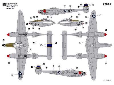 P-38J Lightning - Europa 1944 - zdjęcie 4