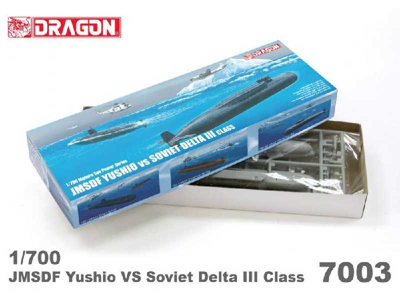 JMSDF Jushio vs Soviet Delta III Class - zdjęcie 1 JMSDF Jushio vs Soviet Delta III Class - zdjęcie 1