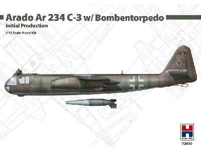 Arado Ar 234 C-3 w/ Bombentorpedo Initial Production  - zdjęcie 1