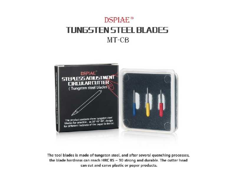 Mt-cb Tungsten Steel Blades 3 Pcs - zdjęcie 1