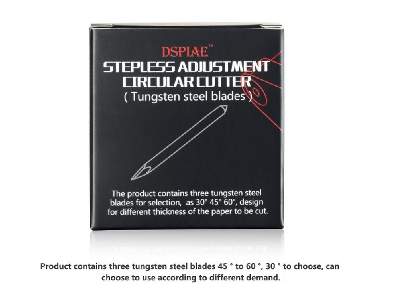 Mt-cb Tungsten Steel Blades 3 Pcs - zdjęcie 2