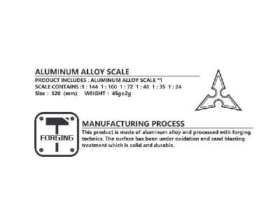 At-as Aluminum Alloy Scale - zdjęcie 3