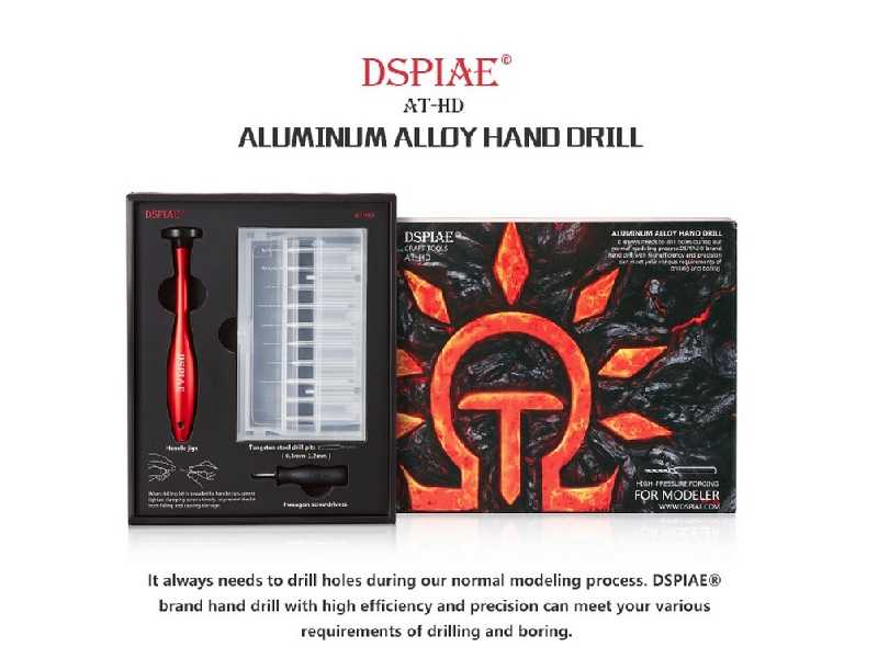 At-hd Aluminum Alloy Hand Drill - zdjęcie 1 At-hd Aluminum Alloy Hand Drill - zdjęcie 1