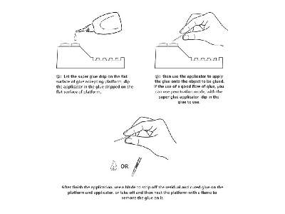 At-ga Super Glue Auxiliary Applicator - zdjęcie 4