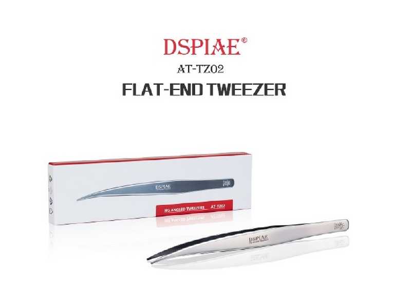 At-tz02 Flat-end Tweezer - zdjęcie 1