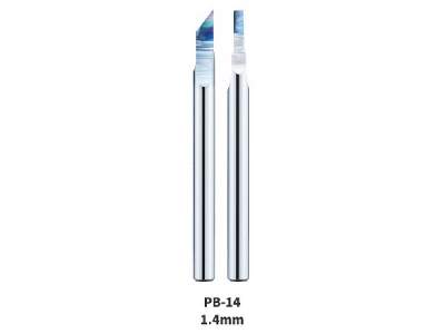 Pb-14 1.4mm Tungsten Steel Push Broach - zdjęcie 1