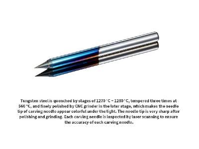 Kb-s Tungsten Steel Carving Needle - zdjęcie 1