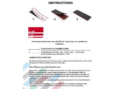 As-rd25 Aluminum Alloy Snd Board Red 3szt - zdjęcie 3