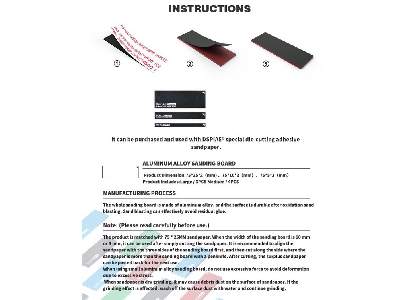 As-bk25 Aluminum Alloy Snd Board BlAK 3szt - zdjęcie 3