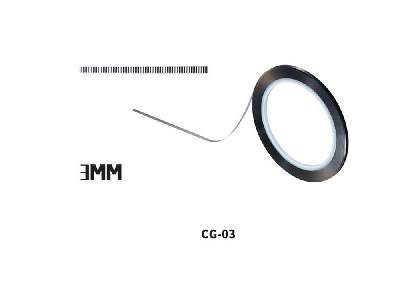 Cg-03 3mm Adhesive Backed Tape Mwhe 30m - zdjęcie 2