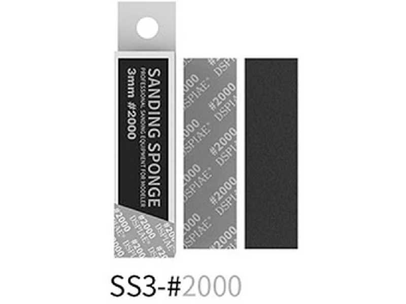 Ss3-2000 3mm #2000 papier ścierny 5 szt. - zdjęcie 1