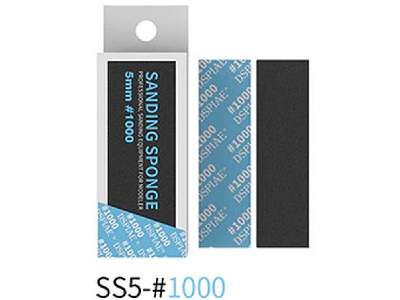 Ss5-1000 5mm #1000 papier ścierny 5 szt. - zdjęcie 1