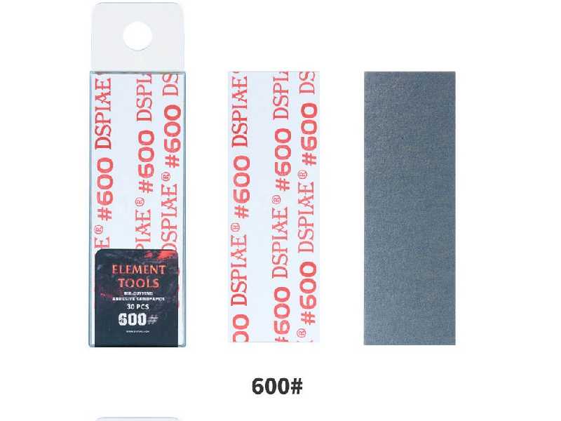 Msp-600 #600 Samoprzylepny papier ścierny wycinany matrycowo - zdjęcie 1