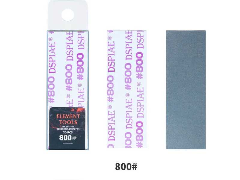 Msp-800 #800 Samoprzylepny papier ścierny wycinany matrycowo - zdjęcie 1 Msp-800 #800 Samoprzylepny papier ścierny wycinany matrycowo - zdjęcie 1