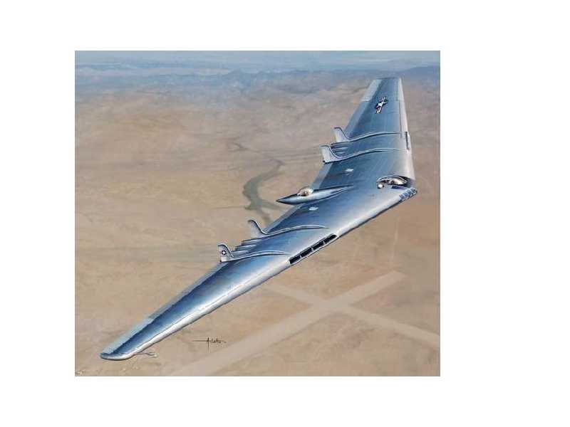 Bombowiec Northrop YB-49 Latające Skrzydło - zdjęcie 1 Bombowiec Northrop YB-49 Latające Skrzydło - zdjęcie 1