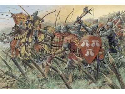 Angielscy rycerze i łucznicy - Wojna 100-letnia - zdjęcie 1